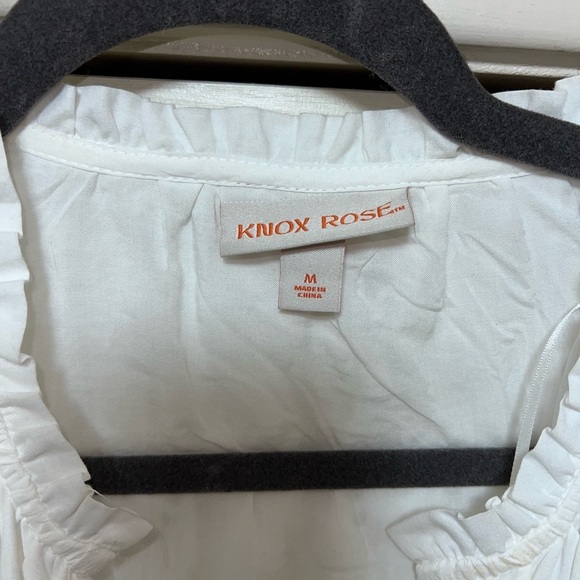 Knox Rose Bishop 3/4 sleeve eyelet dress. Worn once. - Picture 3 of 7